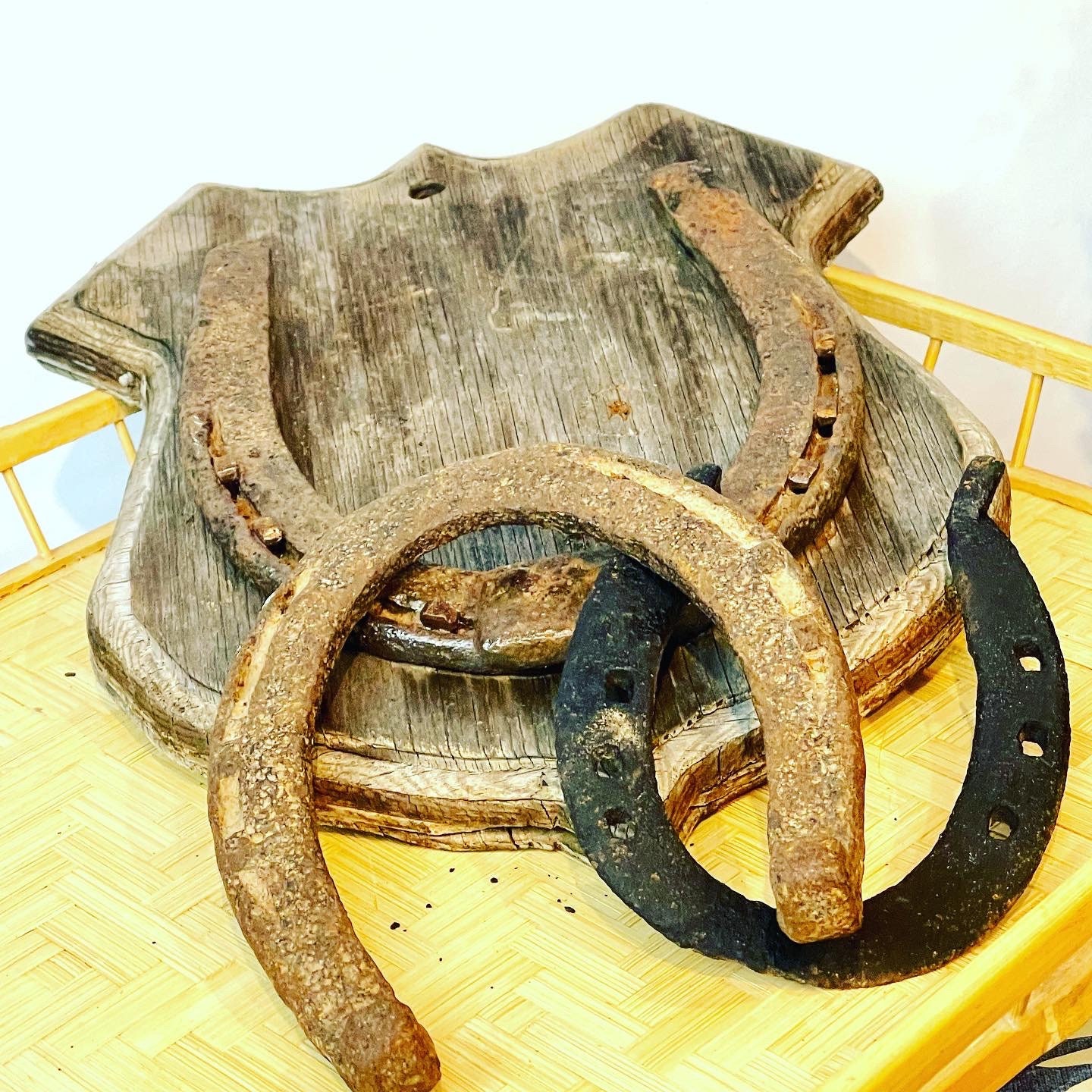 Antique set of horseshoes Etsy