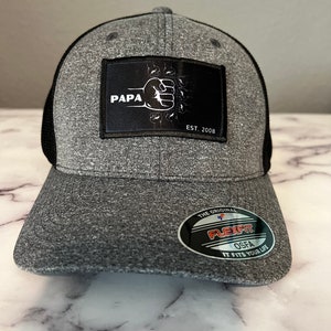 Papa Hat | Custom Hat | Custom Papa Hat | Men’s Hat | Mesh Hat | Father’s Day |