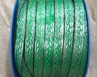 Ltd Edition COURO 10mm Plano - Prata Limão Por 1 metro
