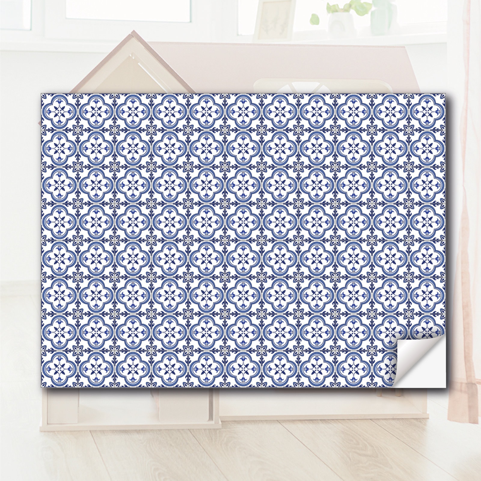 Dolls House Wallpaper Self Adhesive Repositionable 1/12th Etsy UK