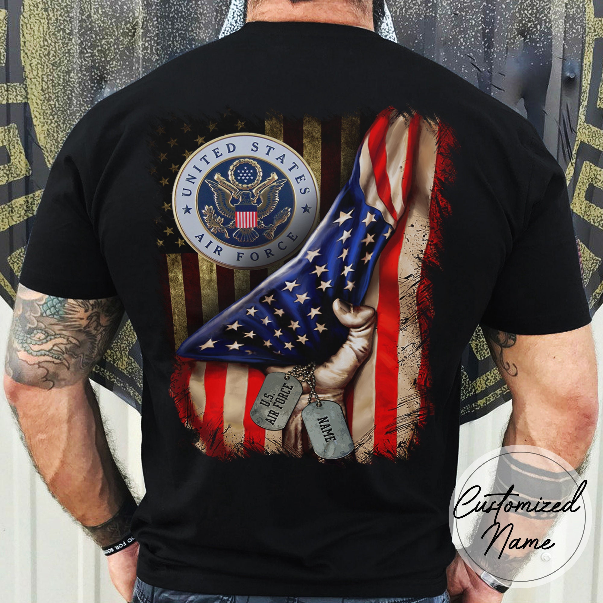 personalized air force shirts