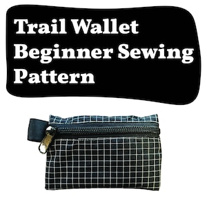 Patrón de costura para cartera Trail: proyecto de costura para exteriores DIY: aprende a coser