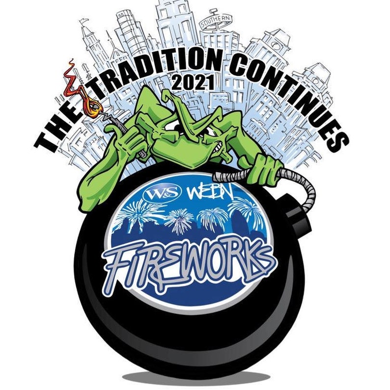 2021 Western & Southern / WEBN Fireworks Official TShirt Etsy