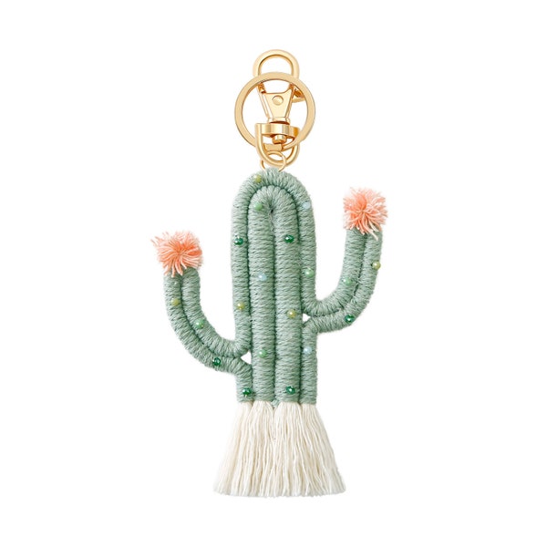 Crochet Cactus Keychain: Adorable and Functional Accessory