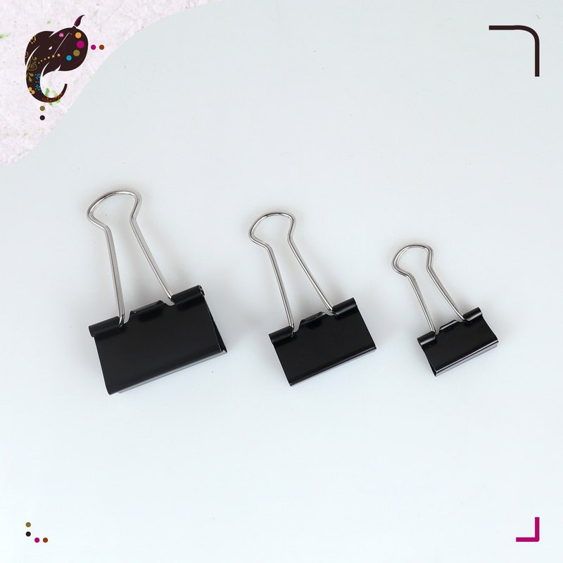 Binder Clips 25 Mm - Etsy