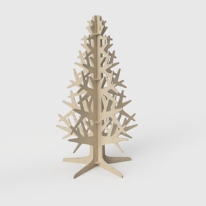 Albero di Natale grande – File CNC digitali da scaricare, design scandinavo