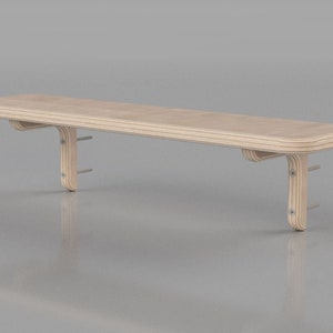 Small shelf – Digital CNC Files for Download, Scandinavian design