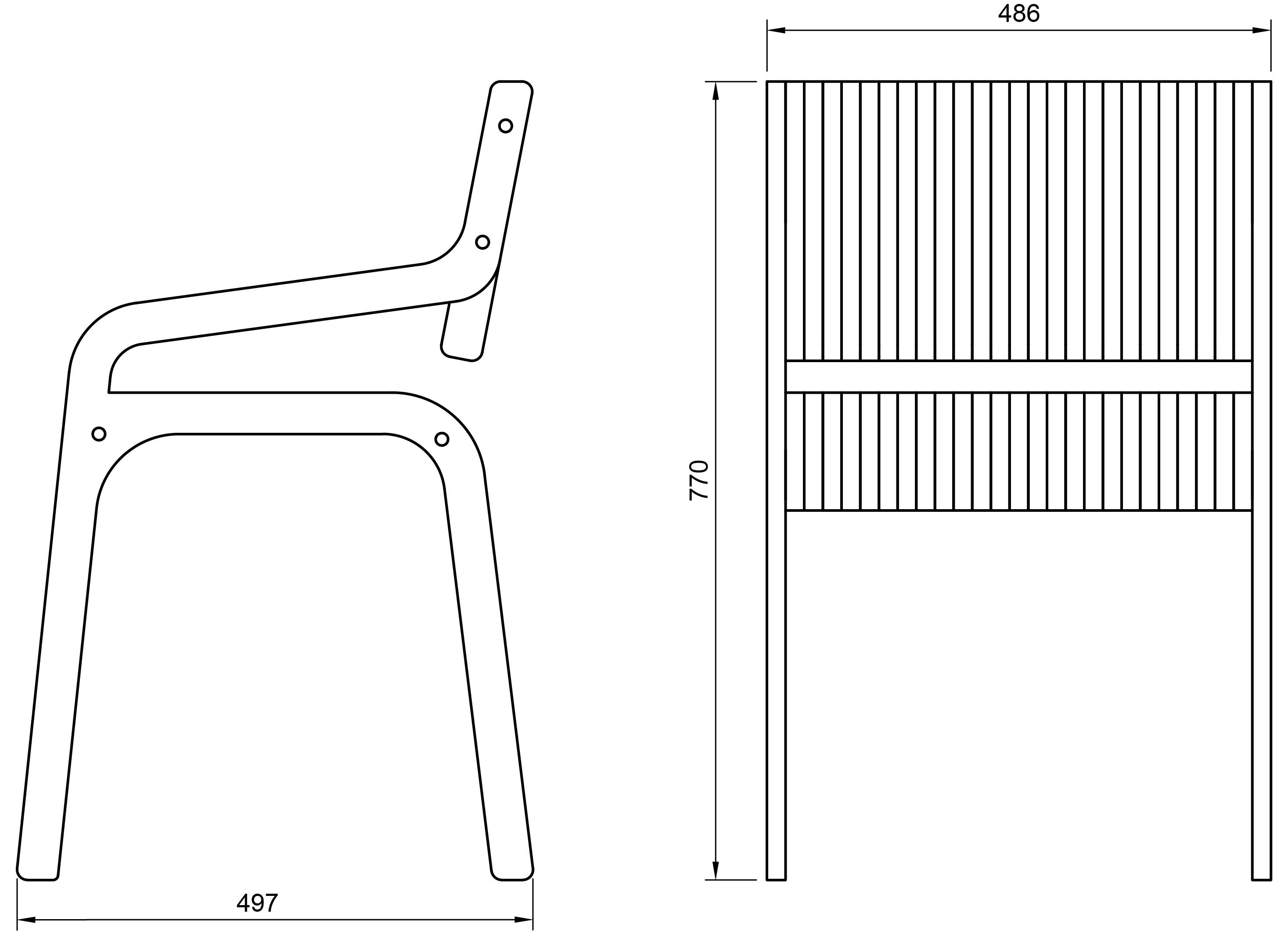 Stacked Chair digital Files for CNC CNC Furniture Files Etsy