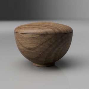3D Bowl Model for CNC Machining (Download of digital file)