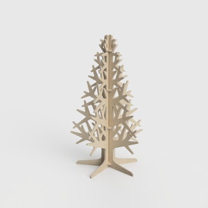 Albero di Natale Medio – File CNC digitali da scaricare, design scandinavo