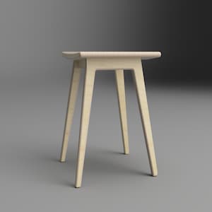 Stacked stool  – Digital CNC Files for Download, Scandinavian design
