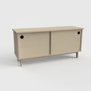 Sideboard I – File CNC digitali da scaricare, design scandinavo