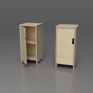 Bed side table Alda – Digital CNC Files for Download, Scandinavian design