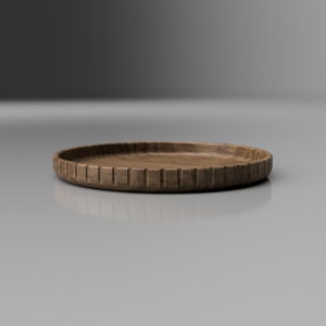 3D Bowl Model for CNC Machining (Download of digital file)