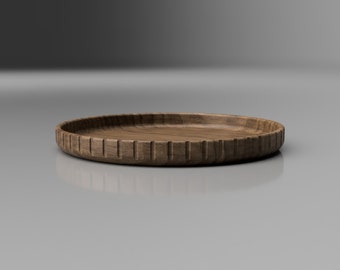 Modello 3D CNC - Ciotola in legno massello (7,9 pollici)/ (download digitale)