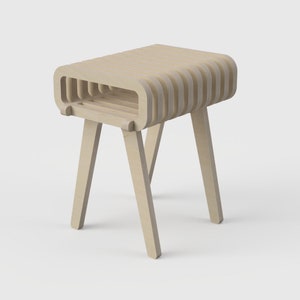 Pocket stool – Digital CNC Files for Download, Scandinavian design