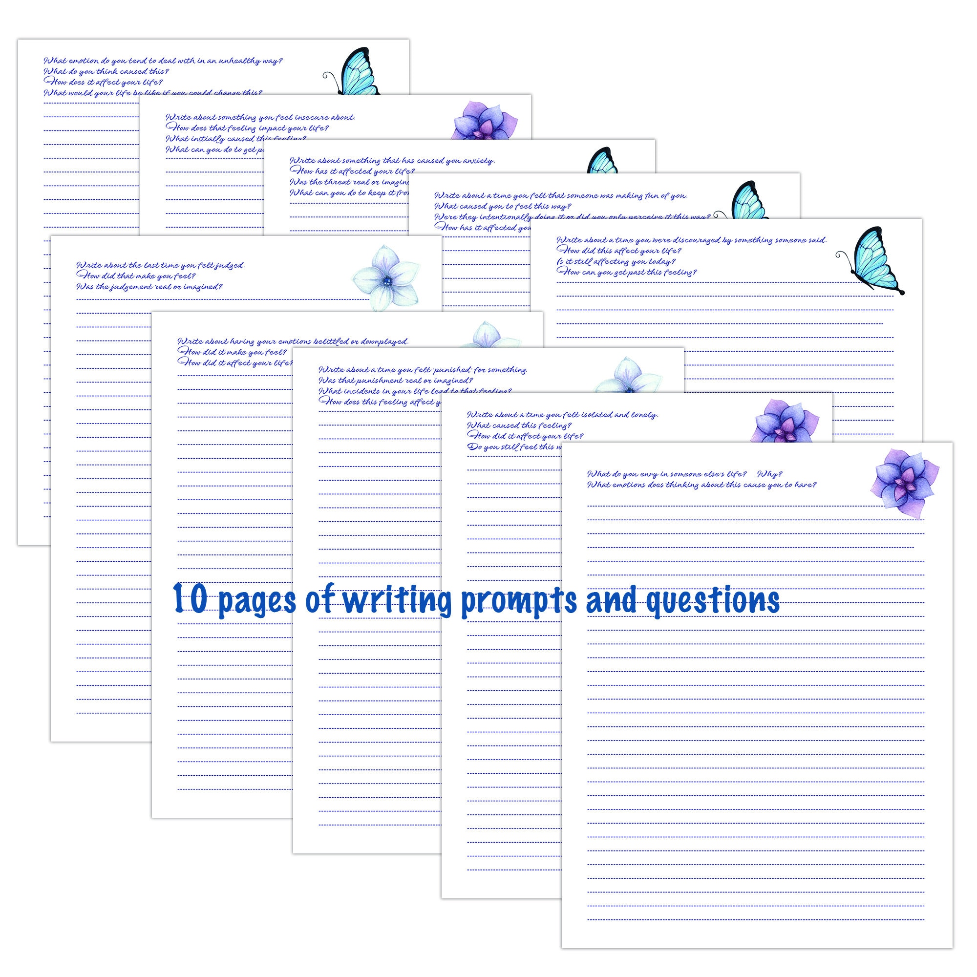 Shadow Work Journal Printable Digital Download Etsy