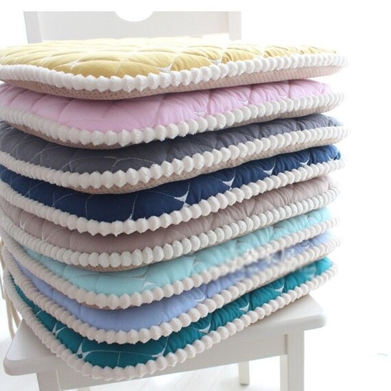 Plaid Pattern Chair Seat Cushions Pads For Dining Australia Plaid Pattern Chair Seat Cushions, Non Slip Chair Cushions Australia
