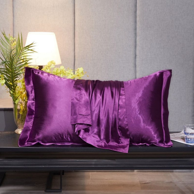 Silk Pillowcase Santin Silk Pillowsheet Silk pillowcases Etsy