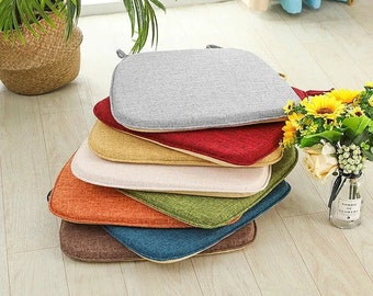 Chair Pads With Ties, Dining Chair Seat Pads With Ties