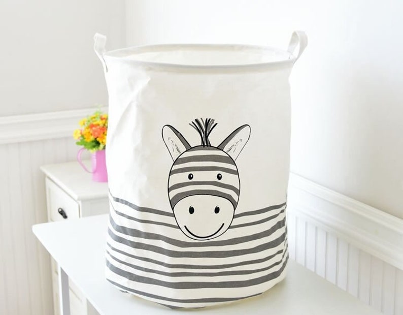 Cute CHILDREN'S Toy Basket Kid's Toys Storage Bag Etsy