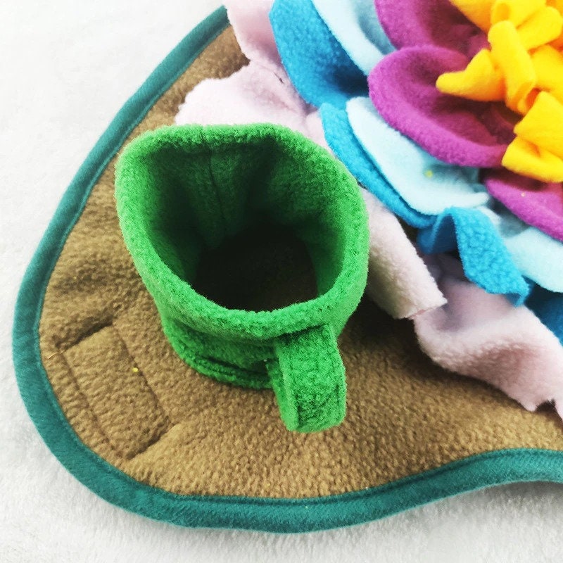 Pet Toy Pad Sniffing Training Blanket Detachable Fleece Etsy