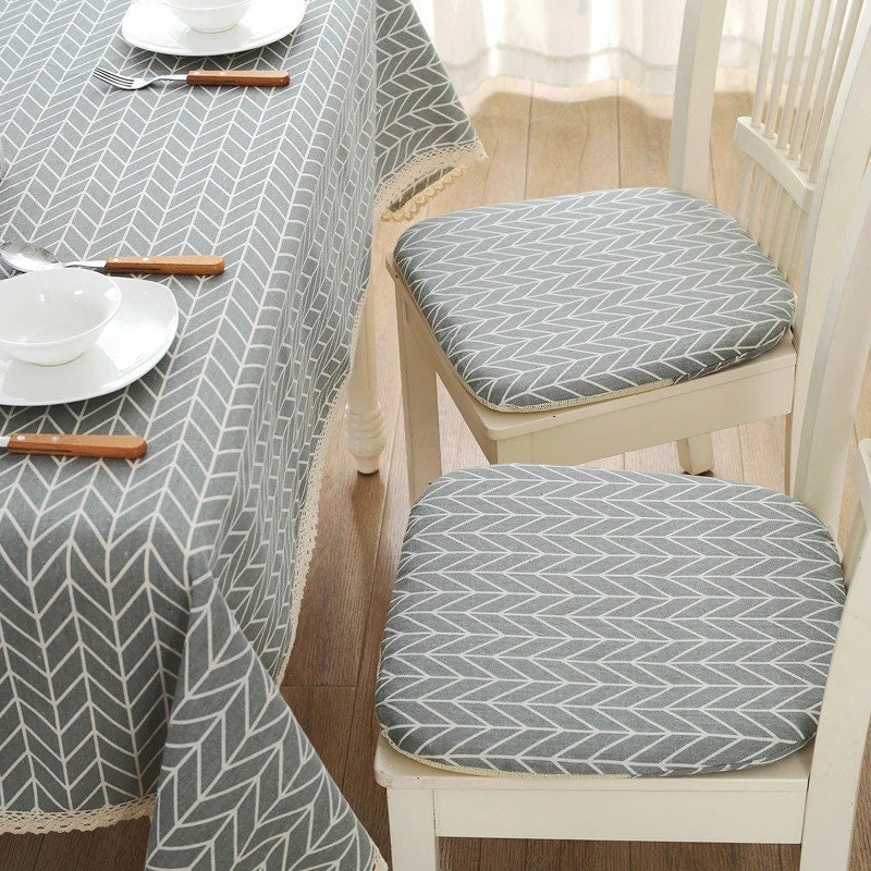 Moderne Stuhlkissen Sitzkissen für Küchenstühle waschbare Etsy