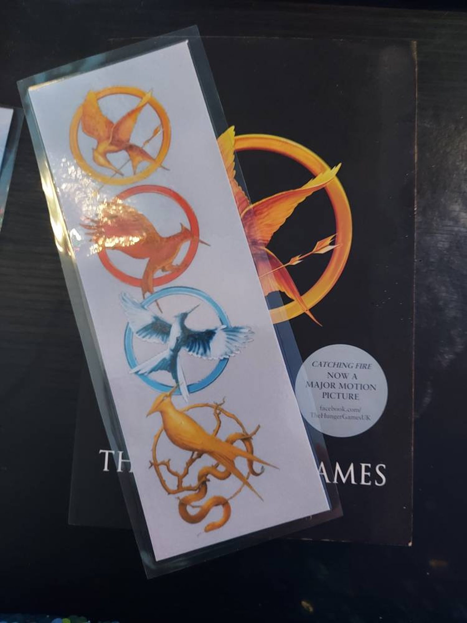 Hunger Games Based Bookmarks | Etsy