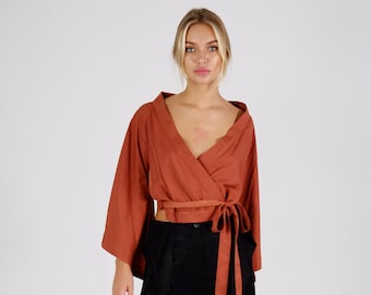 ECO KIMONO TOP