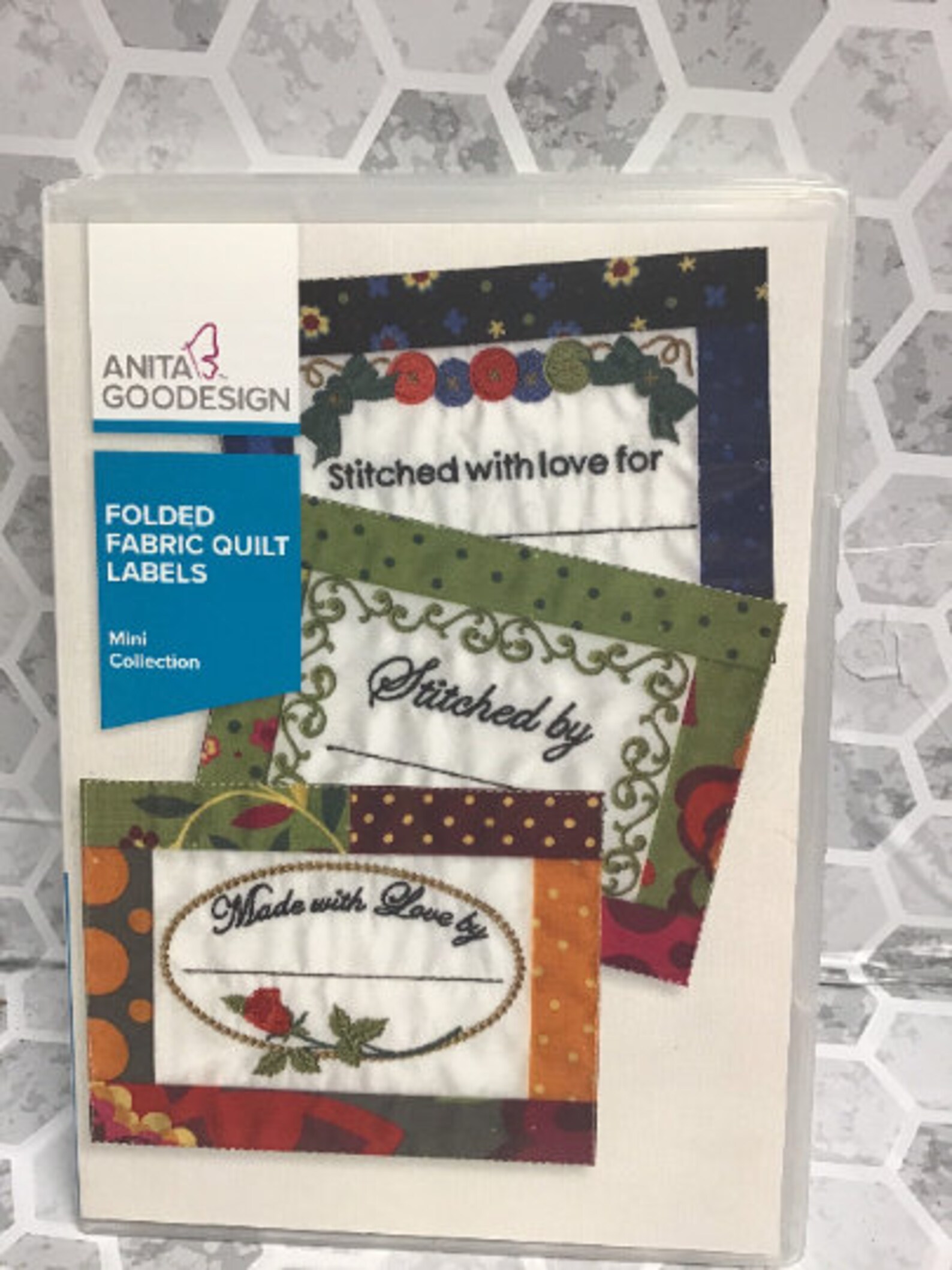 Folded Fabric Quilt Labels Mini Collection Anita Goodesign Etsy