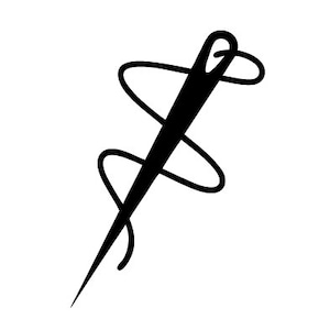 Needle and String SVG