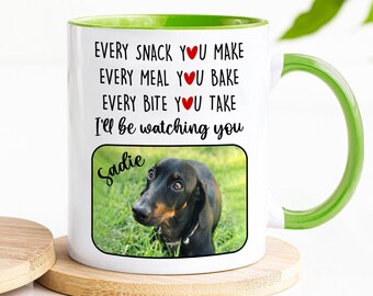 Personalized Dog Dad Mug, Custom Photo Father's Day Mug, Father's Day Gift, Custom Dog Dad Gift, Dog Dad Gift Ideas, Funny Father's Day Gift