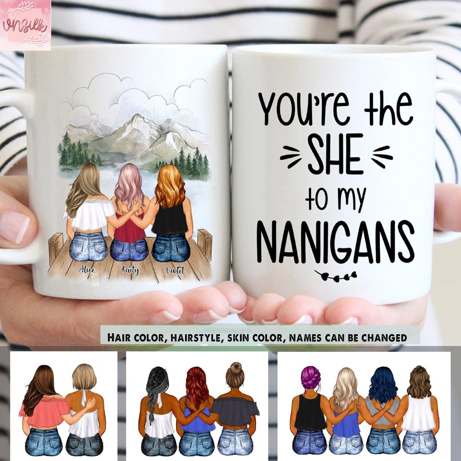You're The She To My Nanigans Personalized Mug Best Etsy
