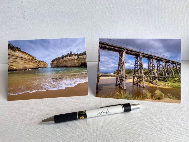 10 Pack Australian Nature blank greeting cards, photo cards, nature photography, thank you cards, card packs, note cards, image 4