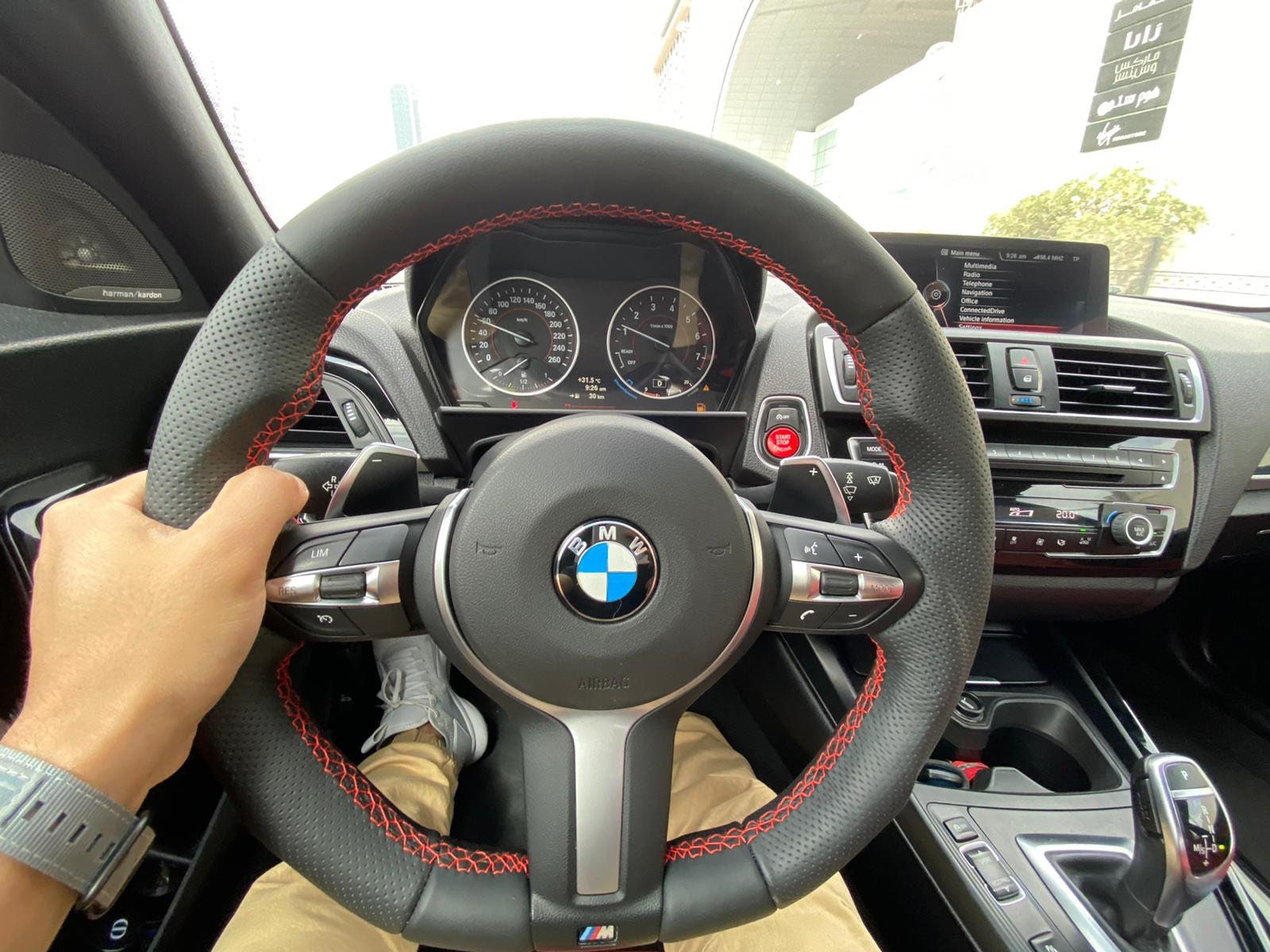 OEM Custom Performance BMW Steering Wheel F20 F22 F30 F31 F34 Sport Leather  With Paddle Shift -  Finland