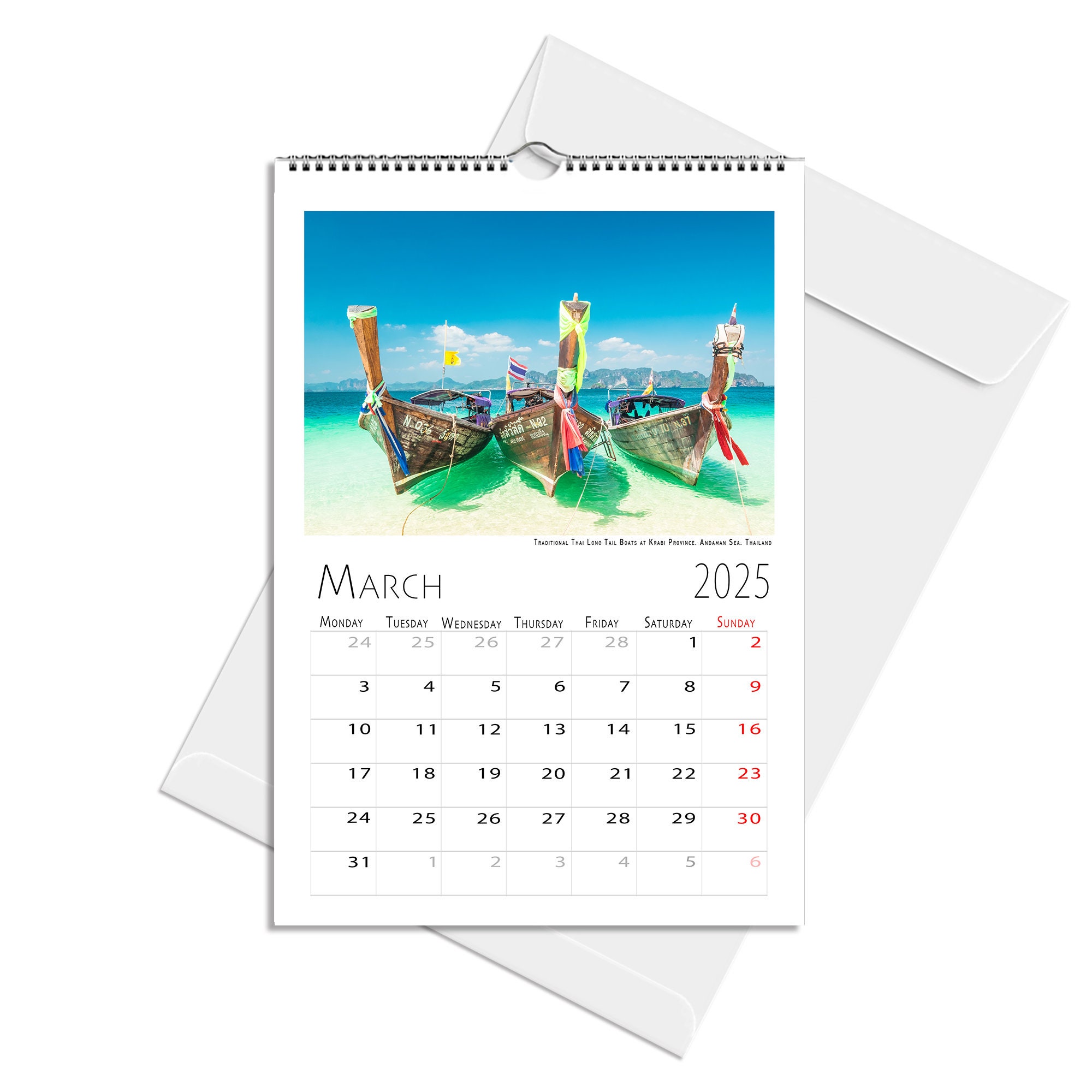 2025 Ocean City, NJ Wall Calendar