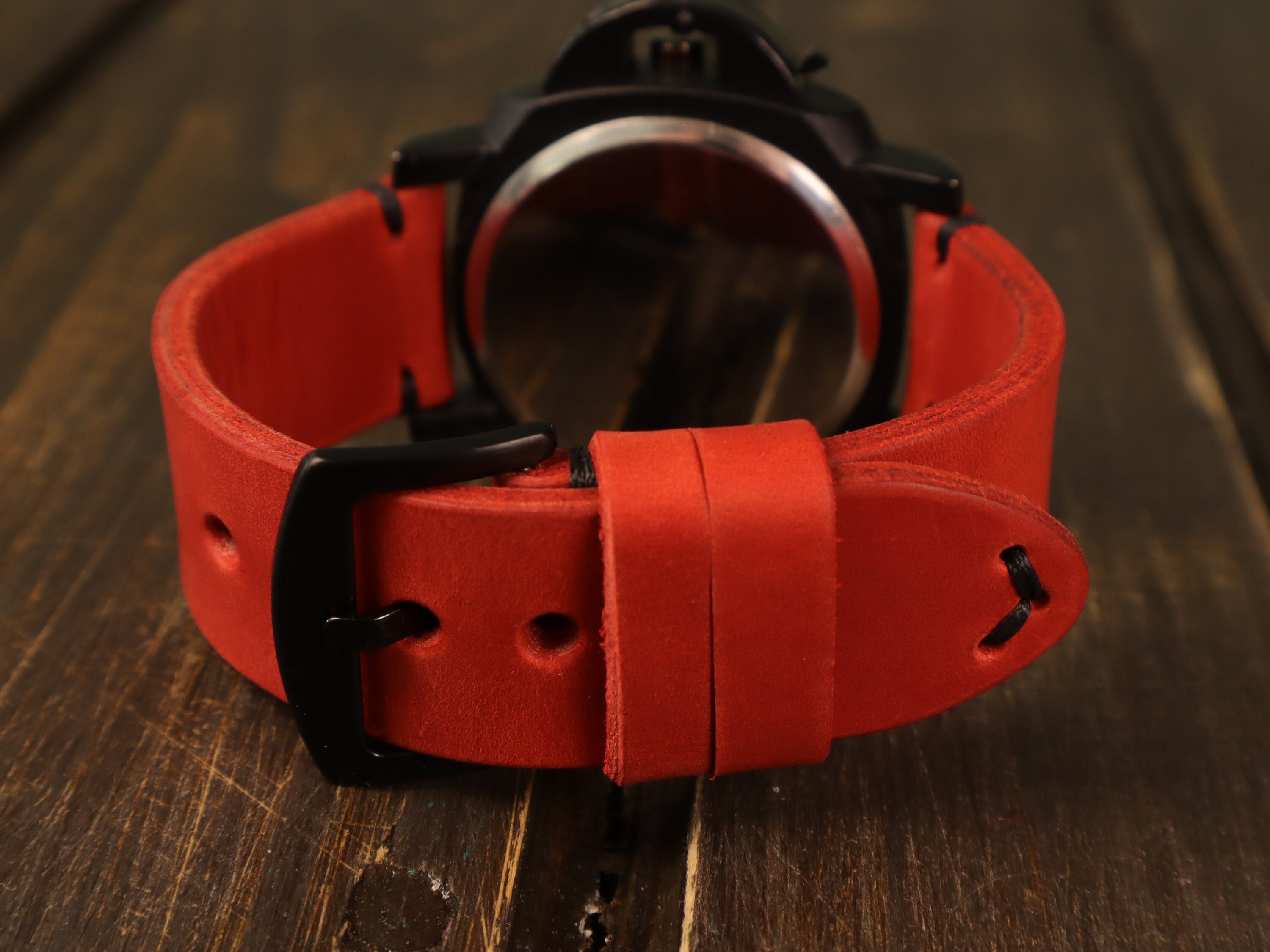 Handmade Watch Band/ Leather Watch Band/ Handmade Leather Etsy