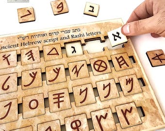 Oud-Hebreeuws schrift en Rashi-letters