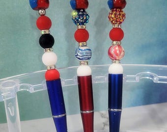 Spyder Duckie beaded pens