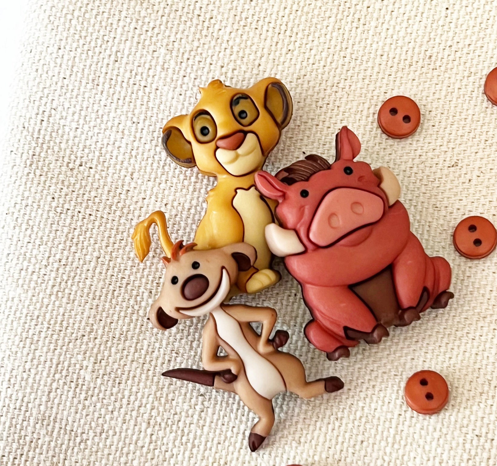 Disney Lion King Novelty Button Collection Simba Timon and - Etsy Disney Lion King Novelty Button Collection Simba Timon and - Etsy