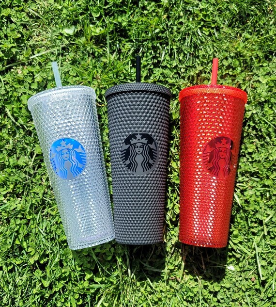Blank Studded 24 Oz Tumblers W/lid and Straw Double Walled Etsy