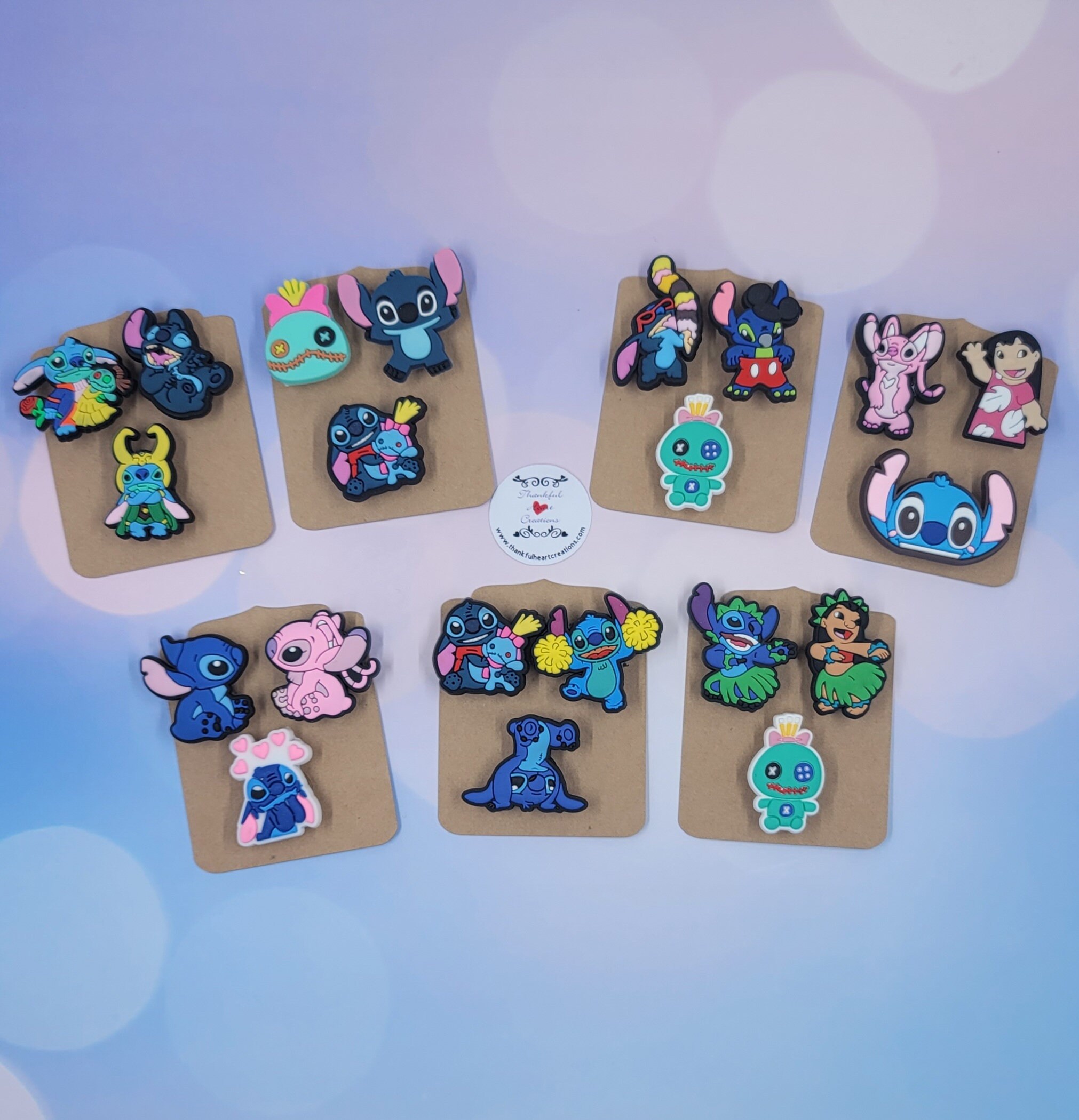 Stitch croc charms available now! #fyp #liloandstitch #liloystich