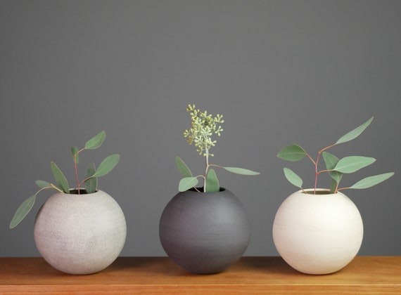 blumenhocker aus metall Loft M Deko-Vase 'Herzchen', 3er Set
