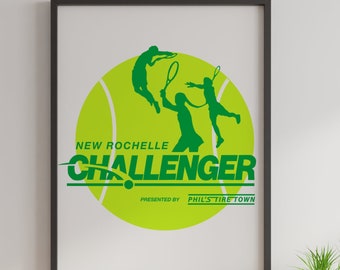 Cartel de la película Challengers Luca Guadagnino Zendaya Mike Faist Josh O'Connor Tennis Wall Art Print - Descarga digital
