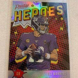 2020 Panini Prestige Eli Manning Helden Karte