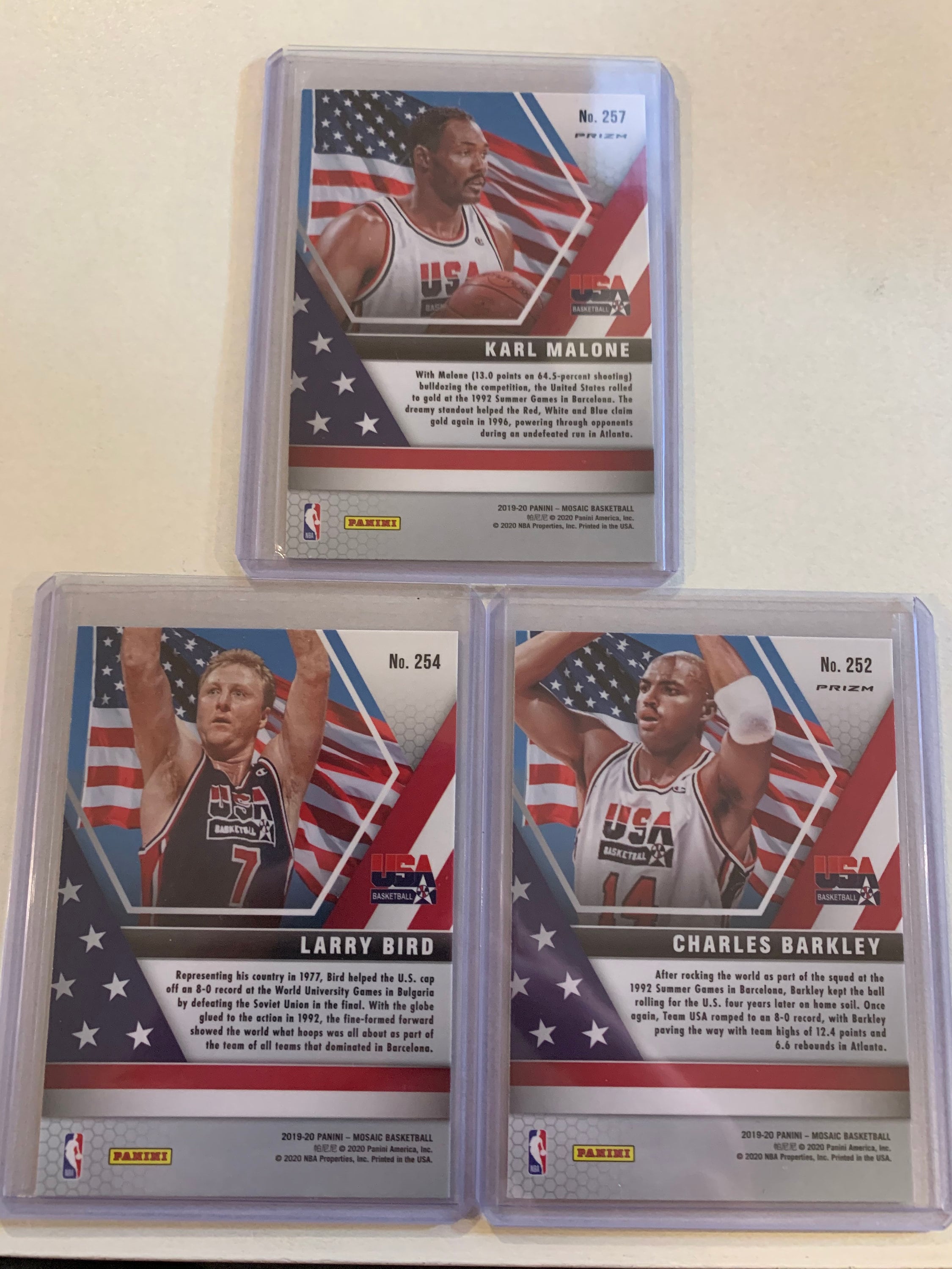 Dream Team 201920 Panini Mosaic NBA Cards Etsy