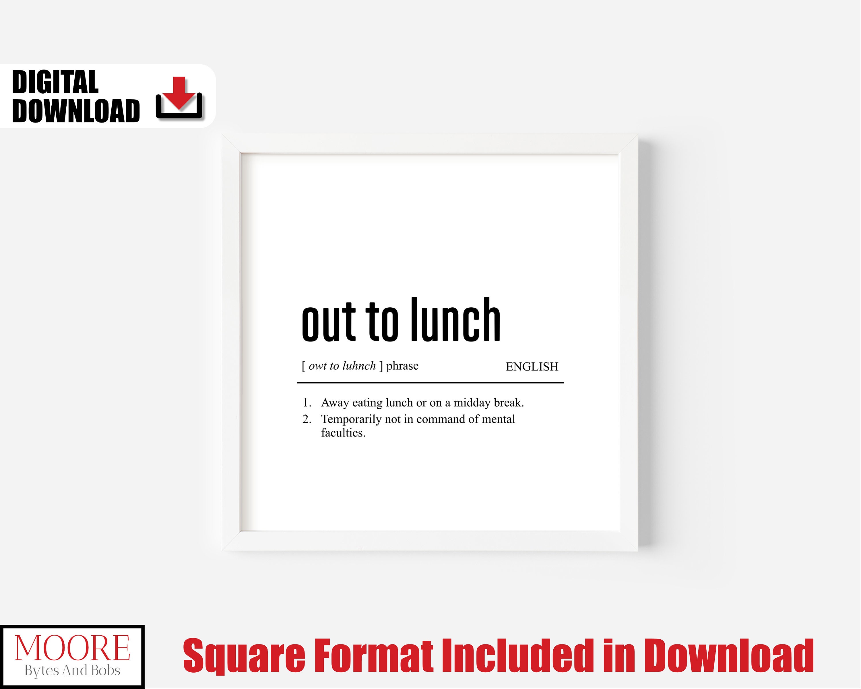 out-to-lunch-definition-print-printable-home-office-poster-funny-desk