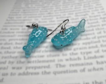whale shark earrings | quirky, weird, unusual, novelty earrings