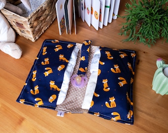 NAPPY WALLET / Baby Items Storage / Foxes Design / Baby Shower Gift