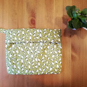 MICROWAVE POTATO BAG, potato cooker, microwave baked potato, fabric microwave potato bag, reusable microwave potato bag, eco friendly